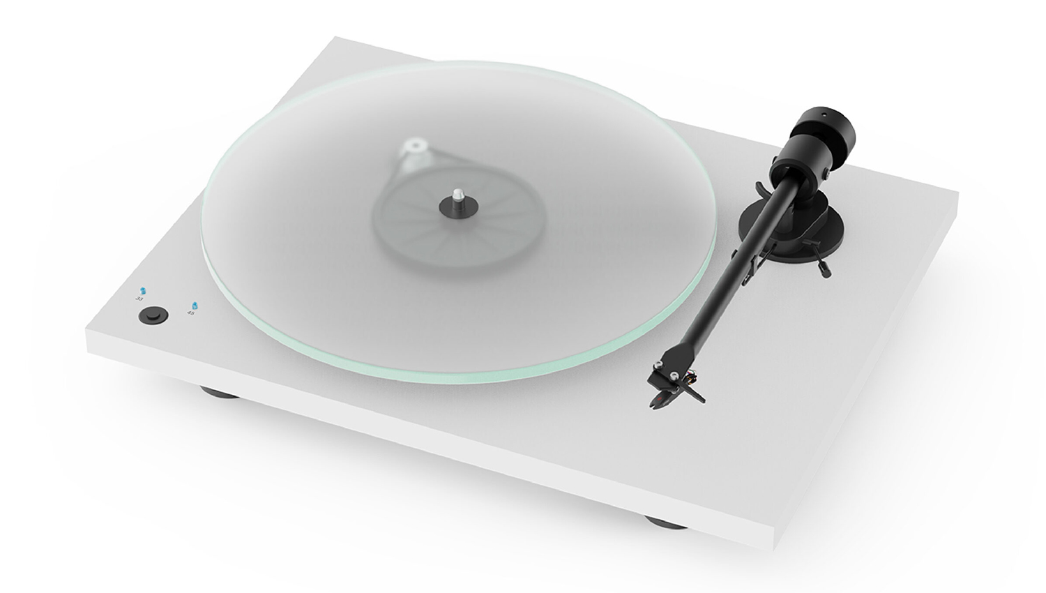 Mâm đĩa than Pro-Ject T1 Phono SB màu trắng