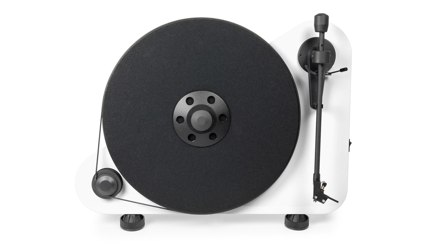 Mâm đĩa than Pro-Ject VT-E BT màu trắng