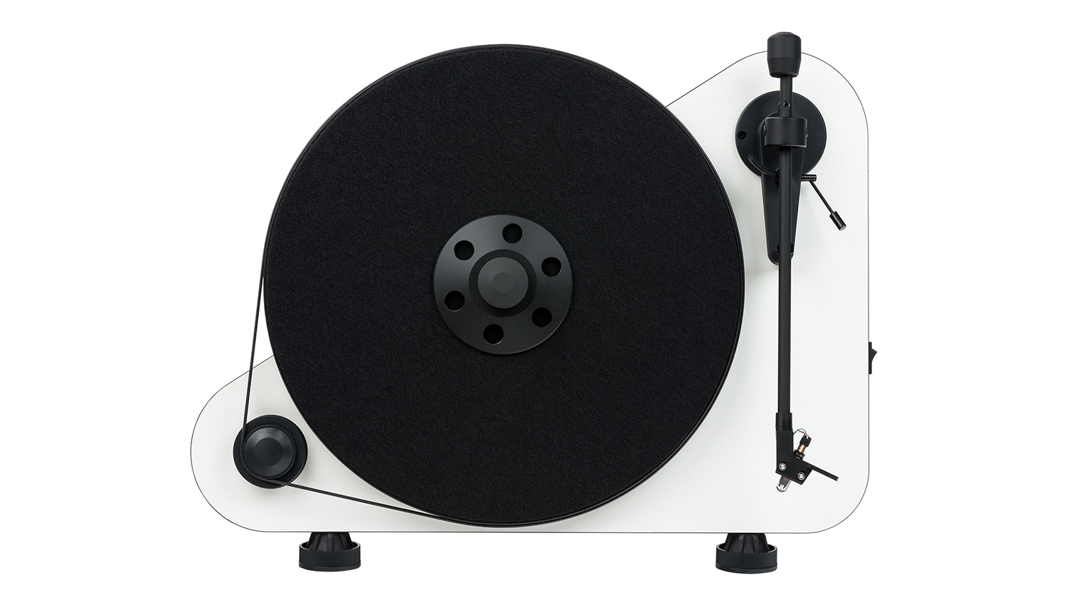 Mâm đĩa than Pro-Ject VT-E màu trắng