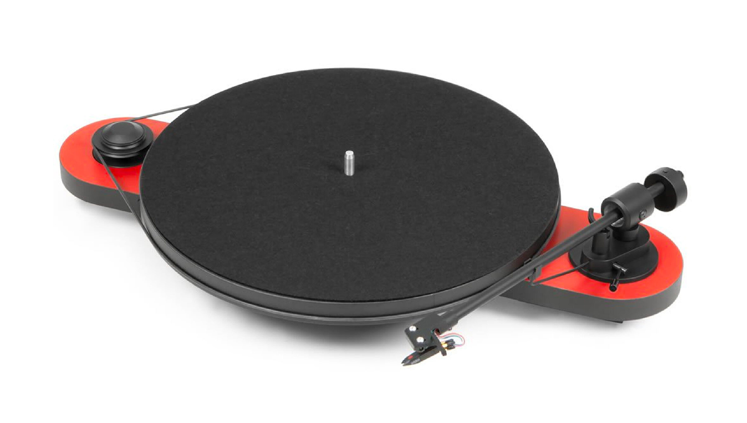 Mâm đĩa Than Pro-Ject Elemental Phono USB màu đỏ