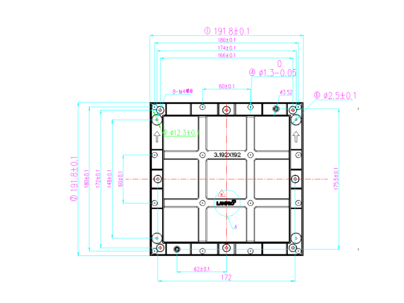 M&agrave;n h&igrave;nh LED LC3P trong nh&agrave; Lampro