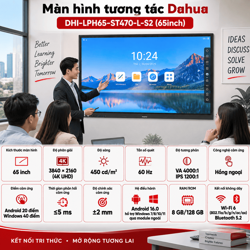 Màn hình tương tác Dahua DHI-LPH65-ST470-L-S2