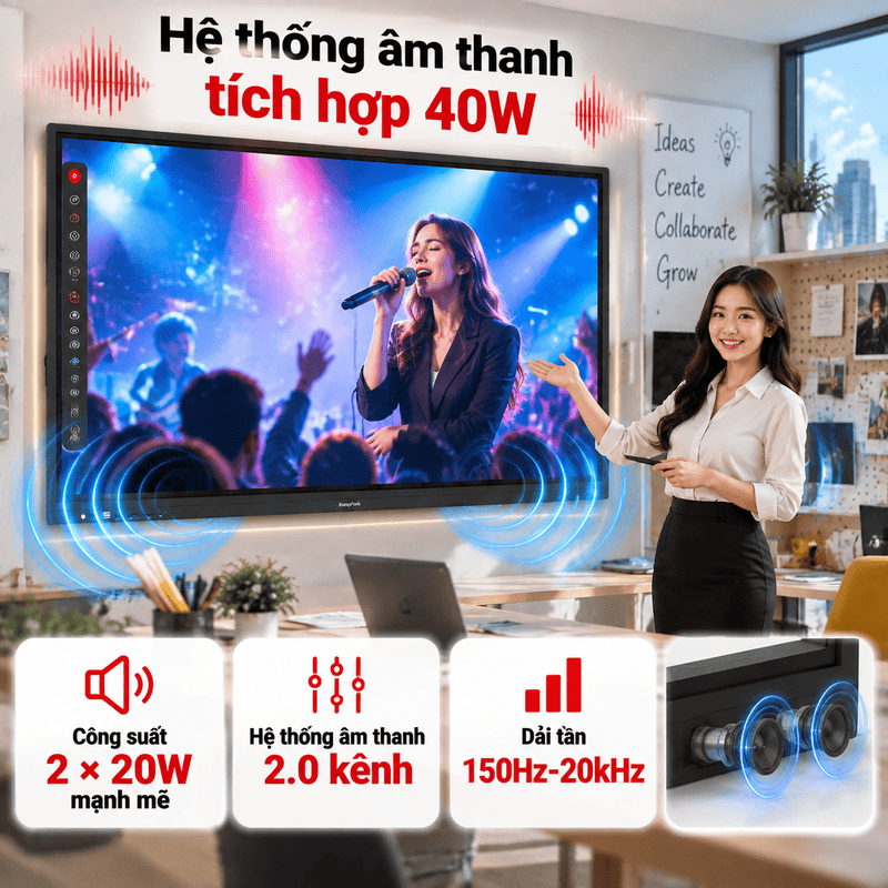 Màn hình tương tác Dahua DHI-LPH86-ST470-L-S2 (86 inch)