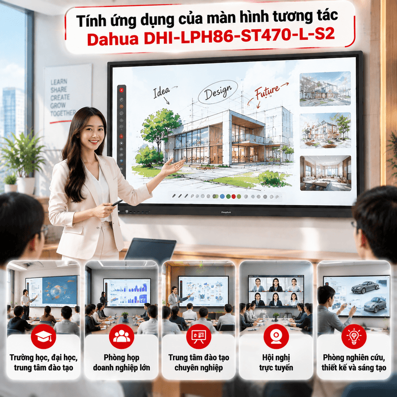 Màn hình tương tác Dahua DHI-LPH86-ST470-L-S2 (86 inch)