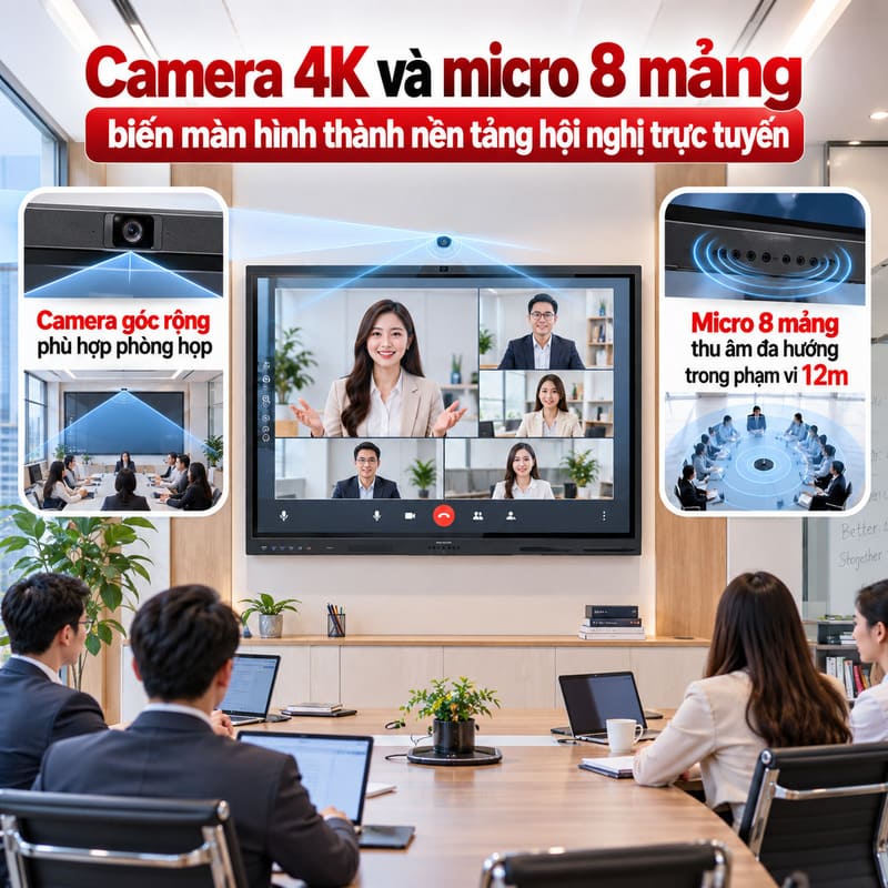 M&agrave;n h&igrave;nh tương t&aacute;c th&ocirc;ng minh Hikvision DS-D5B65RB/FL