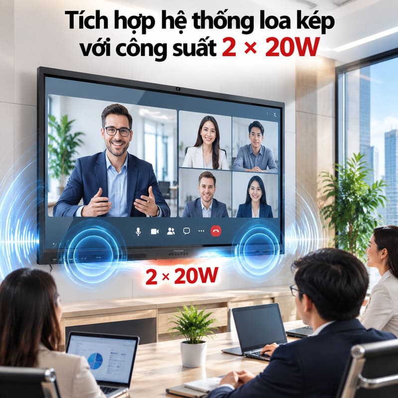 M&agrave;n h&igrave;nh tương t&aacute;c th&ocirc;ng minh Hikvision DS-D5B75RB/FL
