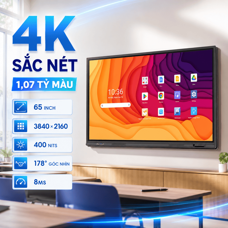 M&agrave;n h&igrave;nh tương t&aacute;c Newline TT-6523QA