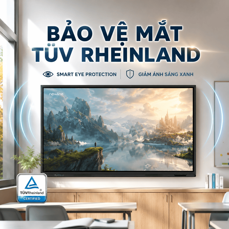 M&agrave;n h&igrave;nh tương t&aacute;c th&ocirc;ng minh Newline TT-8623QA