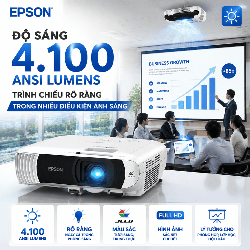 m&aacute;y chiếu Epson EB-FH54