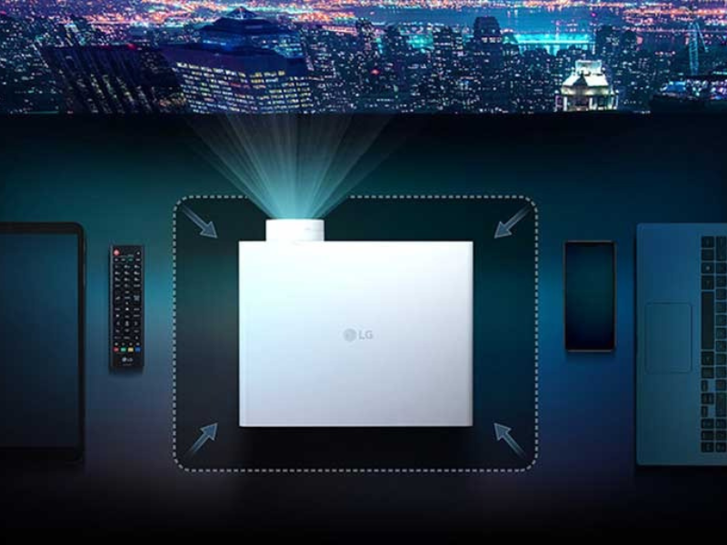 M&aacute;y chiếu LG ProBeam Laser 4K BU53RG