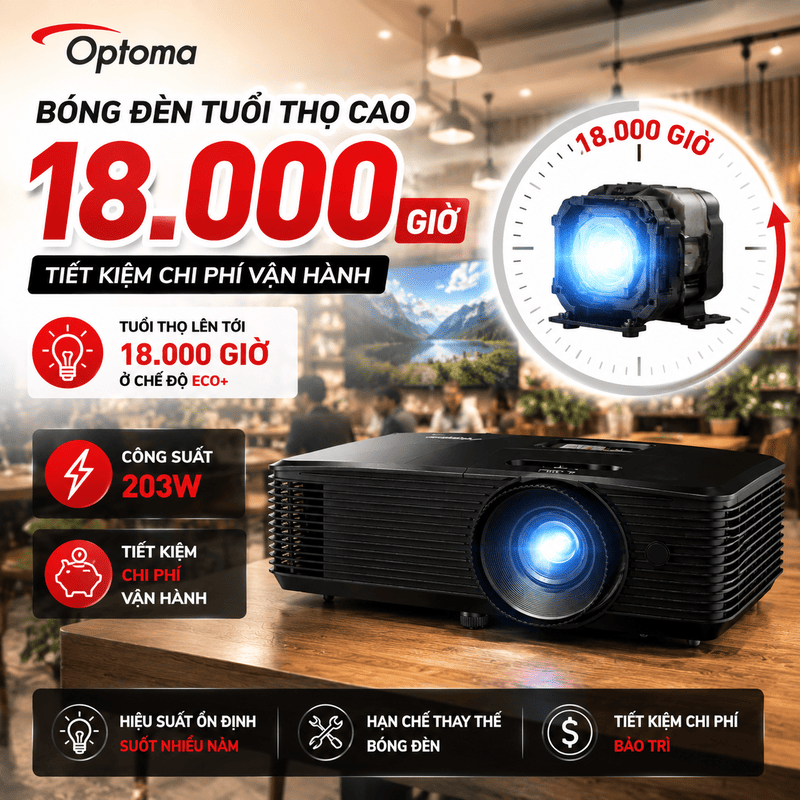 M&aacute;y chiếu Optoma PS460