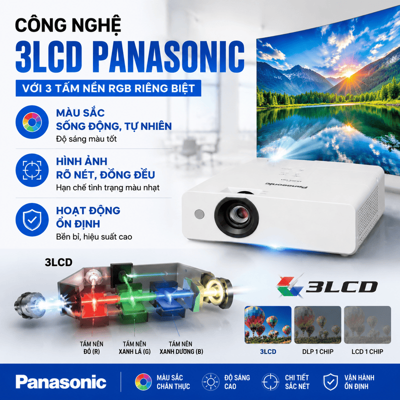 M&aacute;y chiếu Panasonic PT-LB356