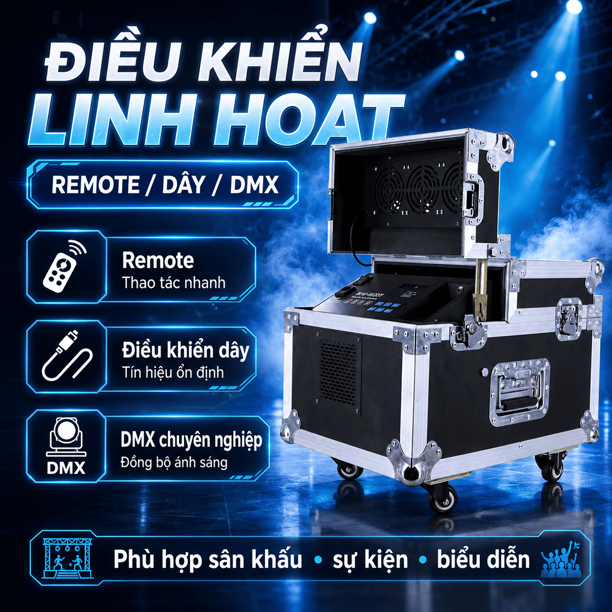 m&aacute;y tạo kh&oacute;i VLTG E-BL-WSH600Y