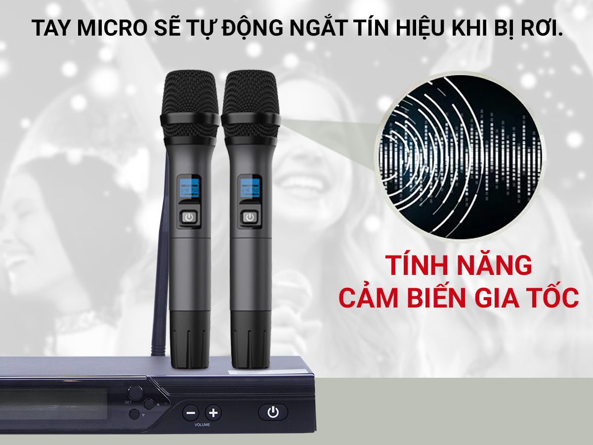 Micro kh&ocirc;ng d&acirc;y Baiervires BS9800