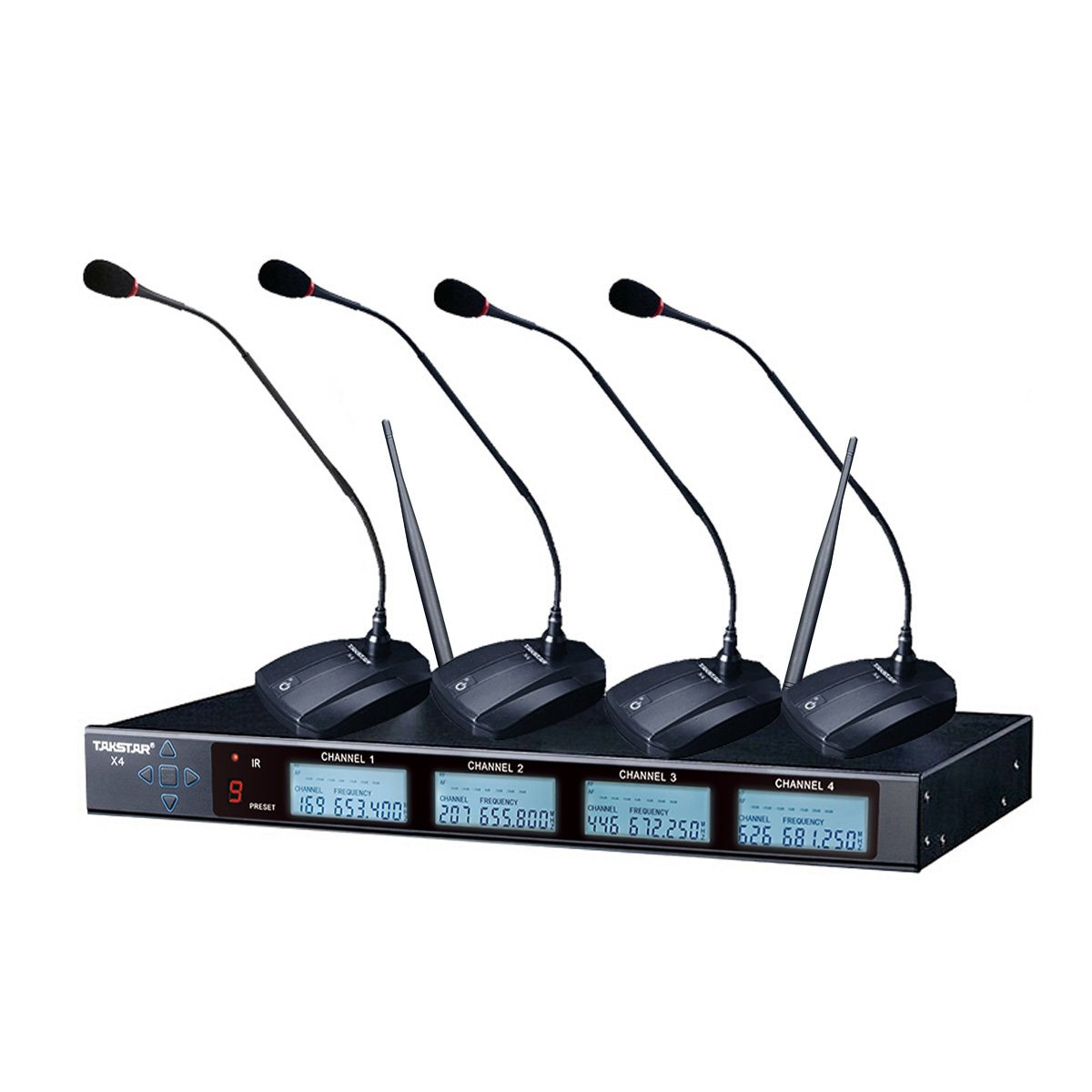 Micro cổ ngỗng không dây 4 kênh Takstar X4