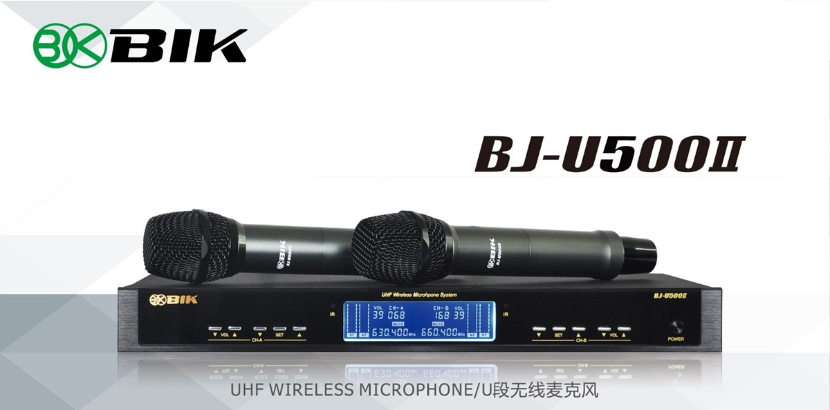 Micro kh&ocirc;ng d&acirc;y BIK BJ-U500II