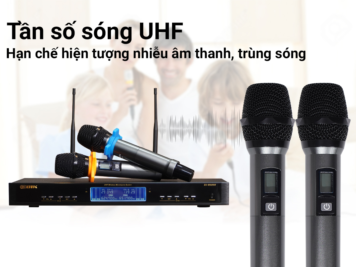 Micro Kh&ocirc;ng D&acirc;y BIK BJ-U500II