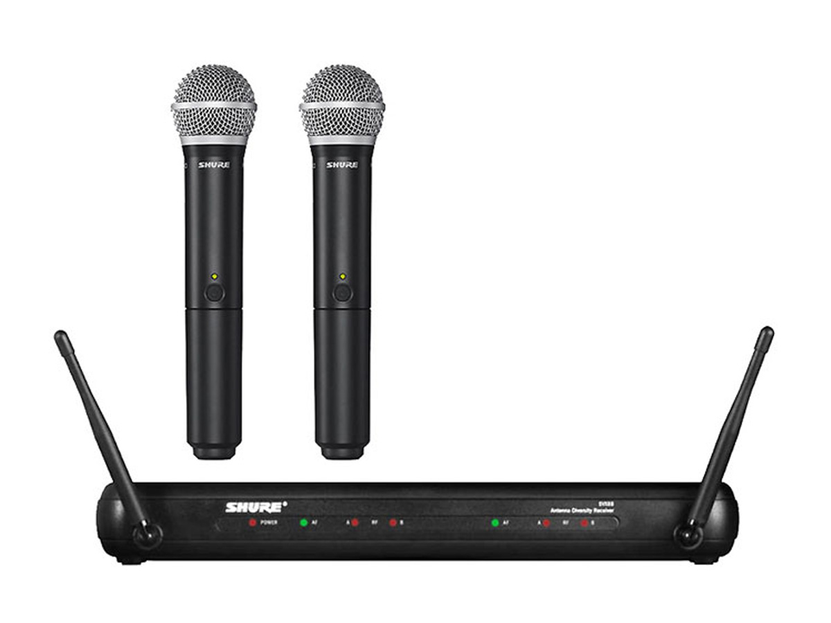Micro Shure SVX288A/PG58