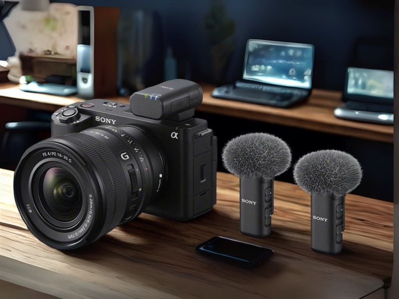 Micro thu &acirc;m kh&ocirc;ng d&acirc;y Sony ECM-W3