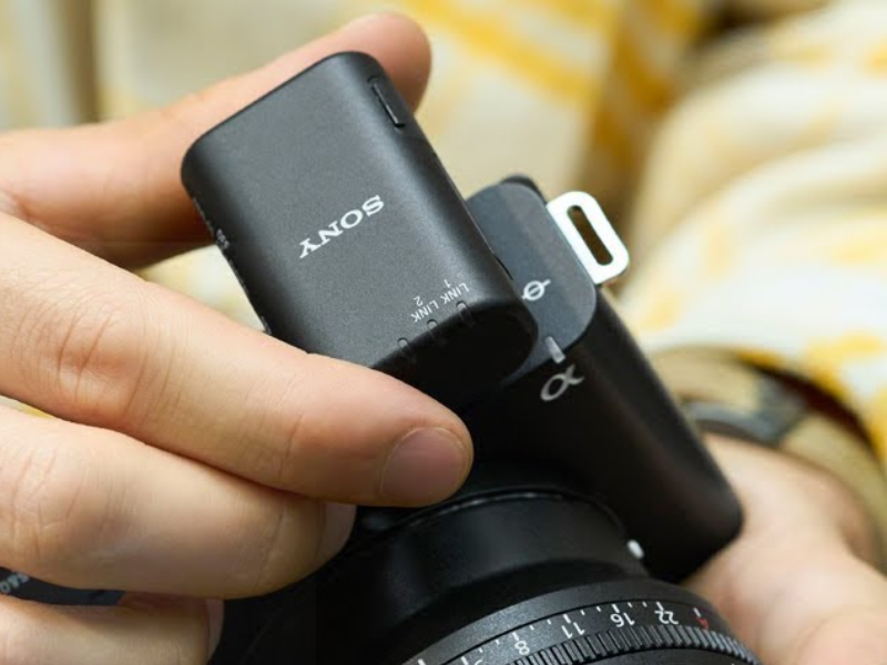 Micro thu &acirc;m kh&ocirc;ng d&acirc;y Sony ECM-W3