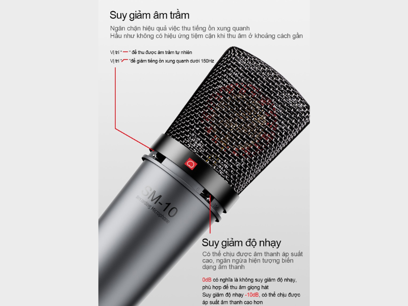 Micro thu &acirc;m Takstar SM-10