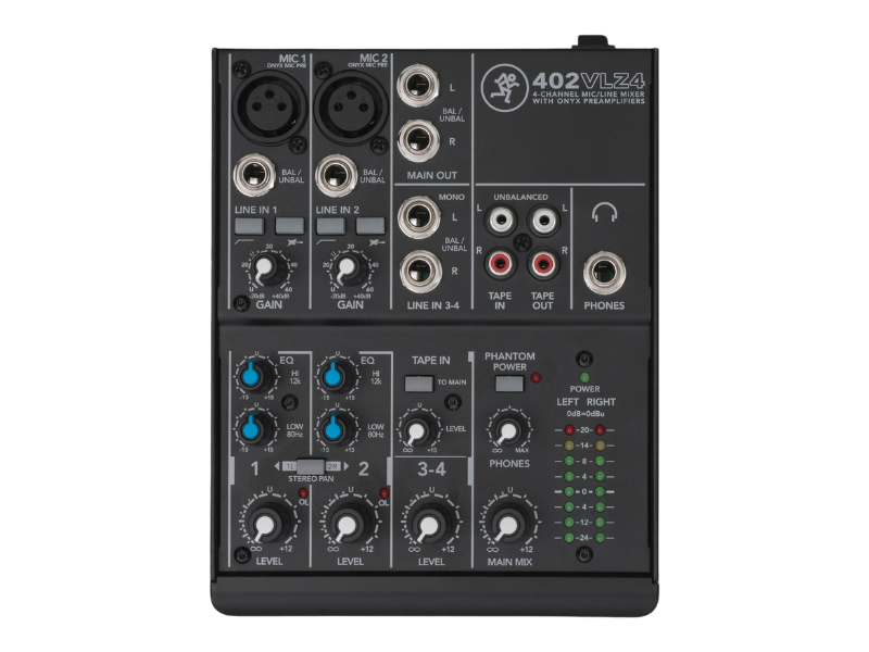 B&agrave;n mixer Mackie 402 VLZ4