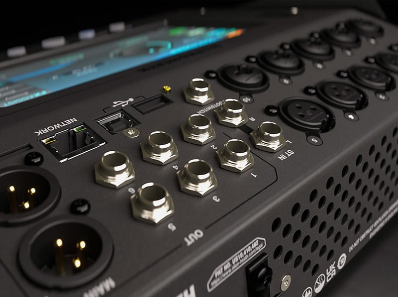 Mixer Allen & Heath CQ-12T (Digital, 16 kênh, Bluetooth, Wifi, USB)