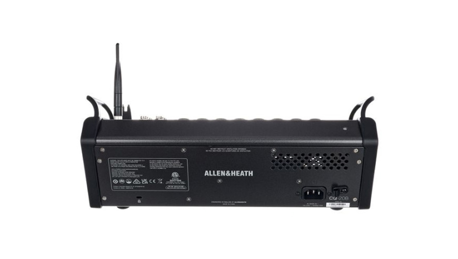 Mixer Allen & Heath CQ-20B mặt sau