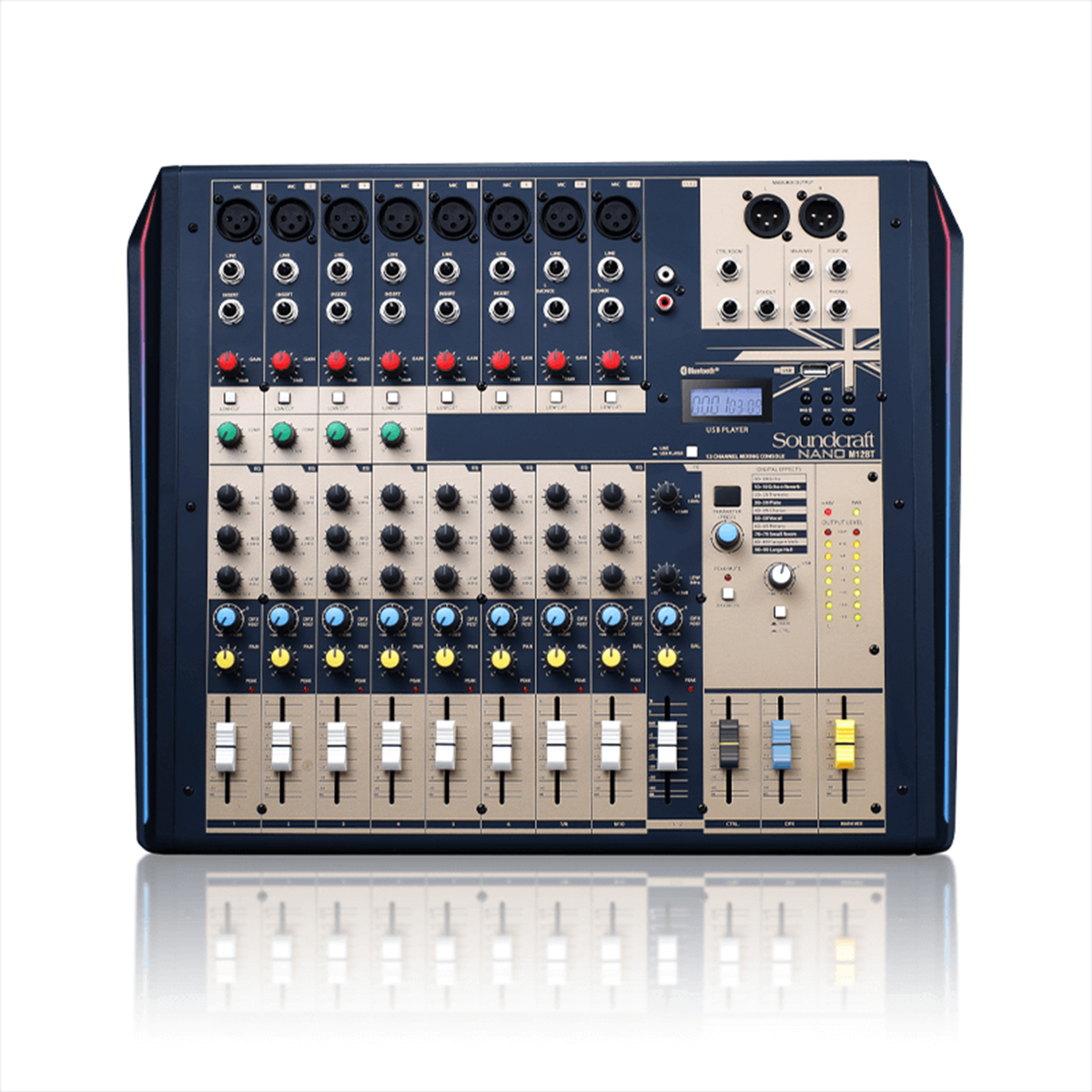 Mixer analog SOUNDCRAFT NANO M12BT chính hãng