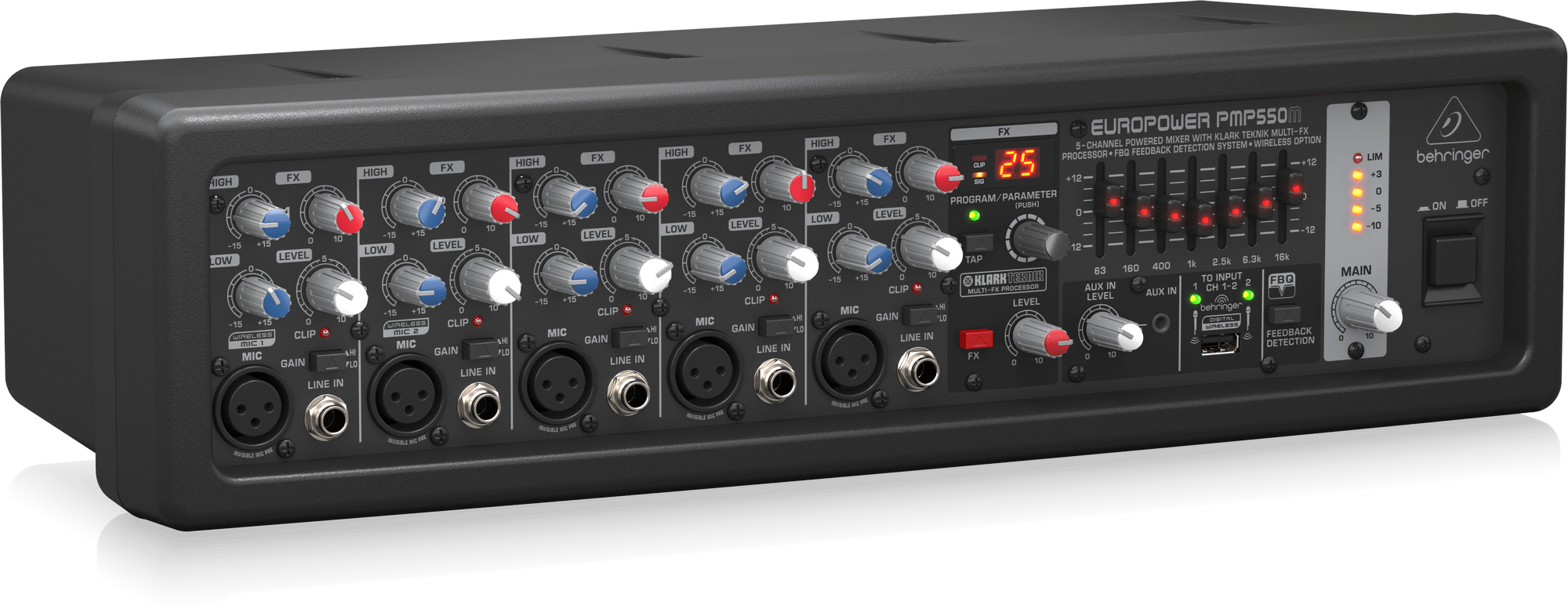 Mixer Behringer EUROPOWER PMP550M