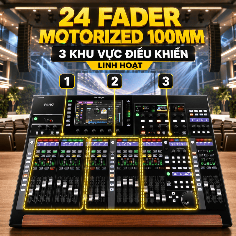 mixer Behringer WING-BK