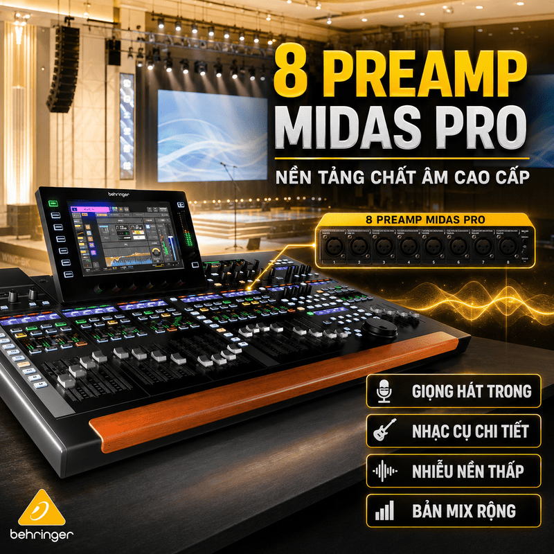 mixer Behringer WING-BK
