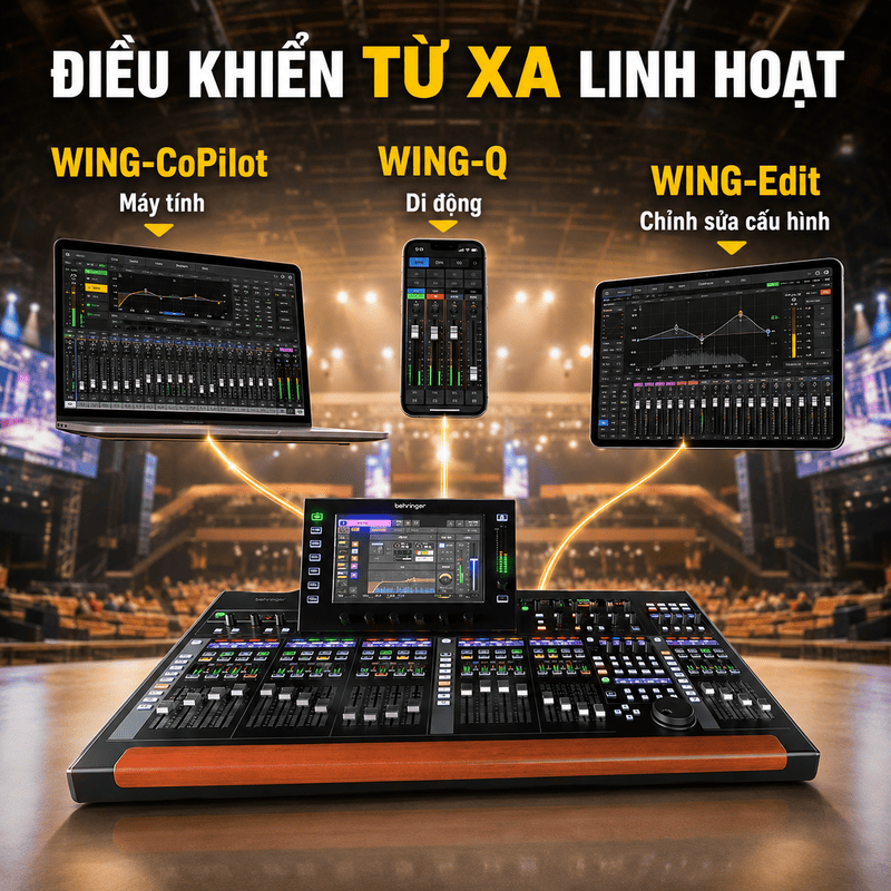 mixer Behringer WING-BK