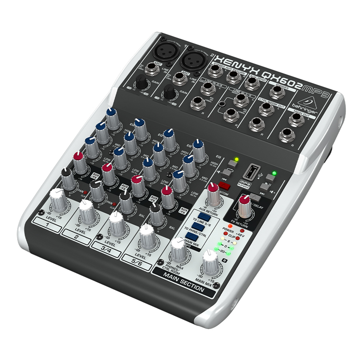 Mixer Behringer Xenyx QX602MP3