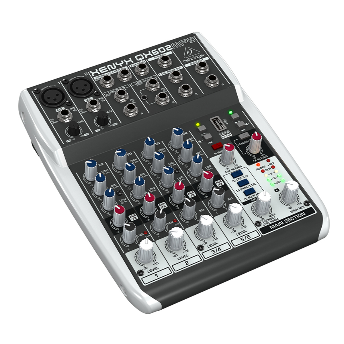 Mixer Behringer Xenyx QX602MP3