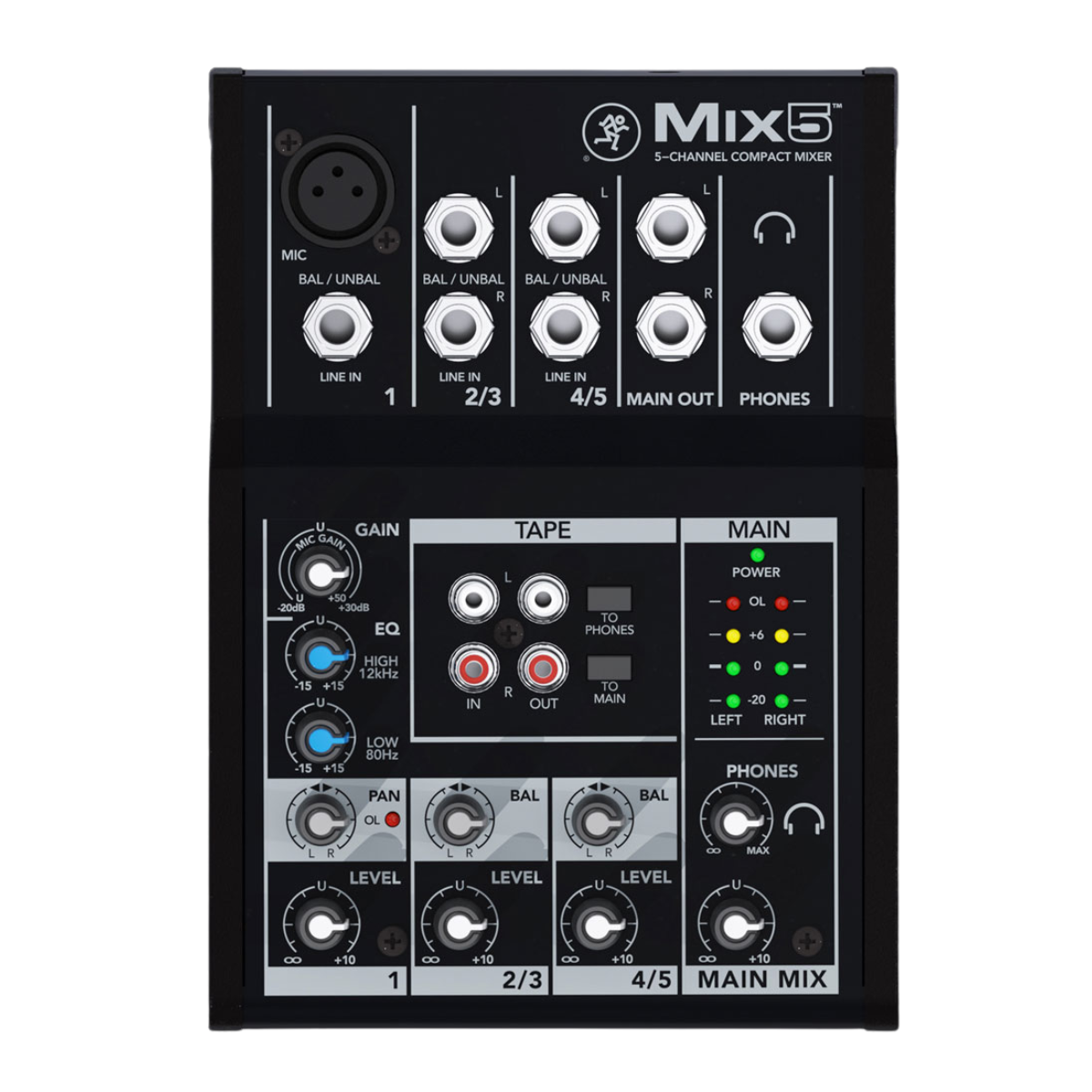 Bàn Mixer Mackie Mix5