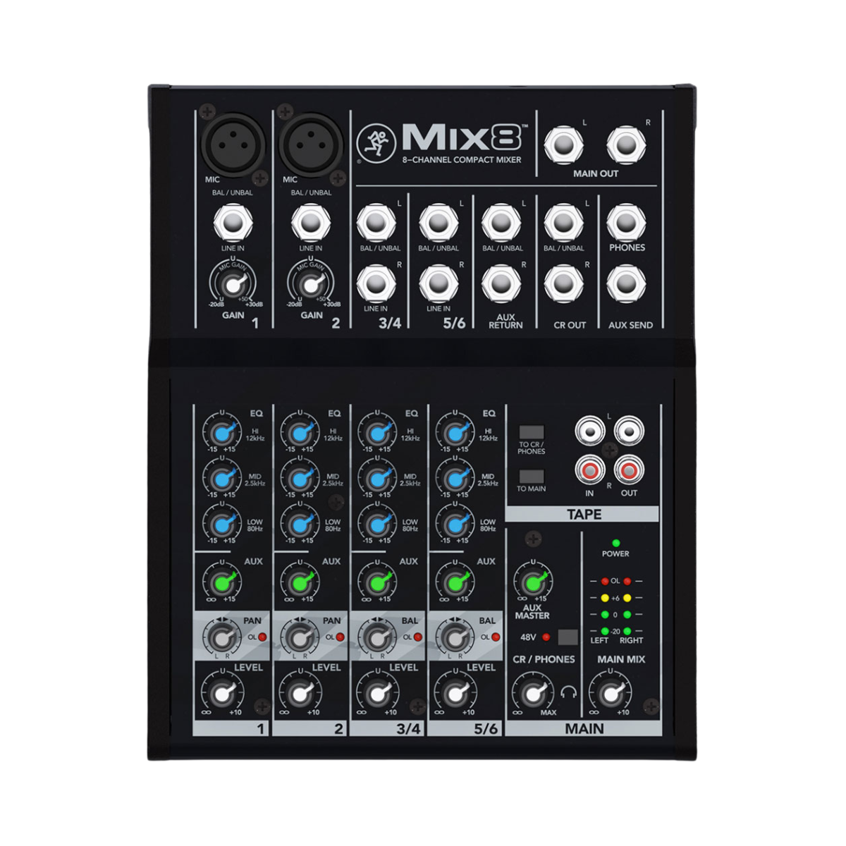 Bàn mixer Mackie Mix8