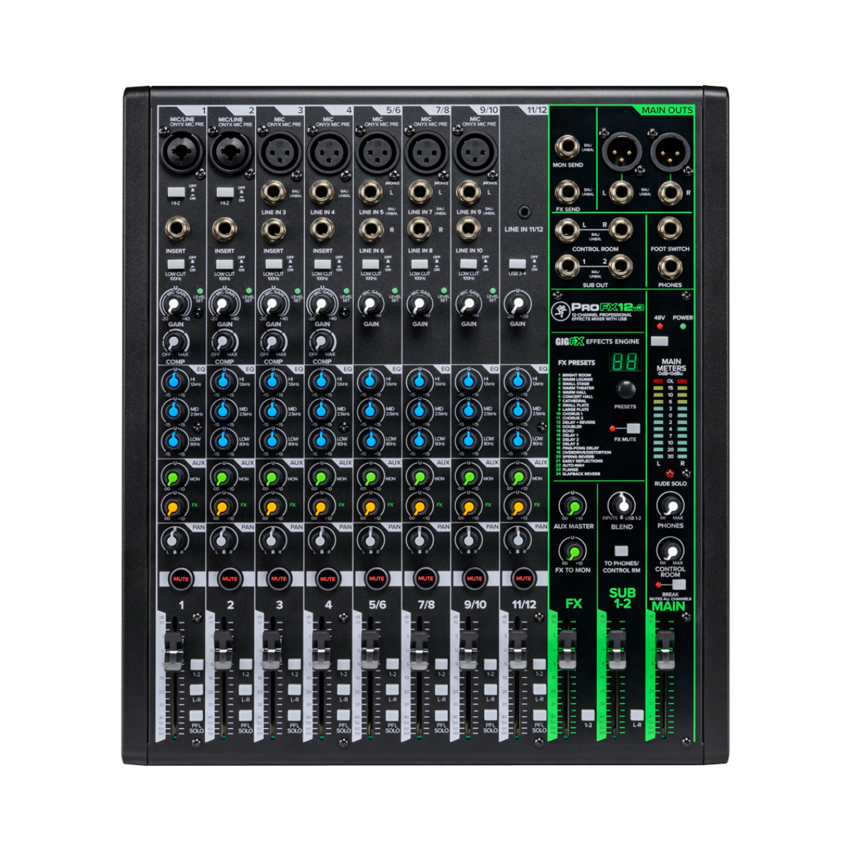 Mixer Mackie ProFX12v3