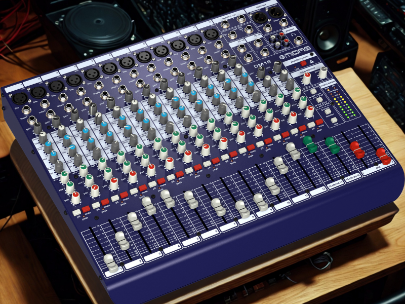 B&agrave;n Mixer Midas DM16