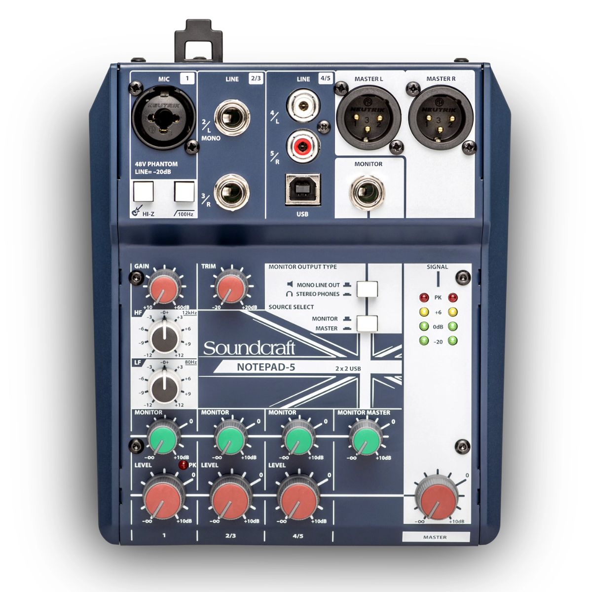 Mixer Soundcraft Notepad-5