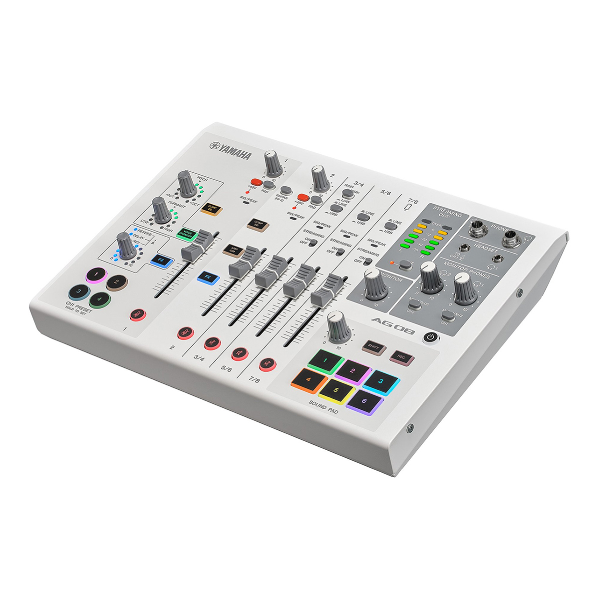 Mixer Yamaha AG08 trắng