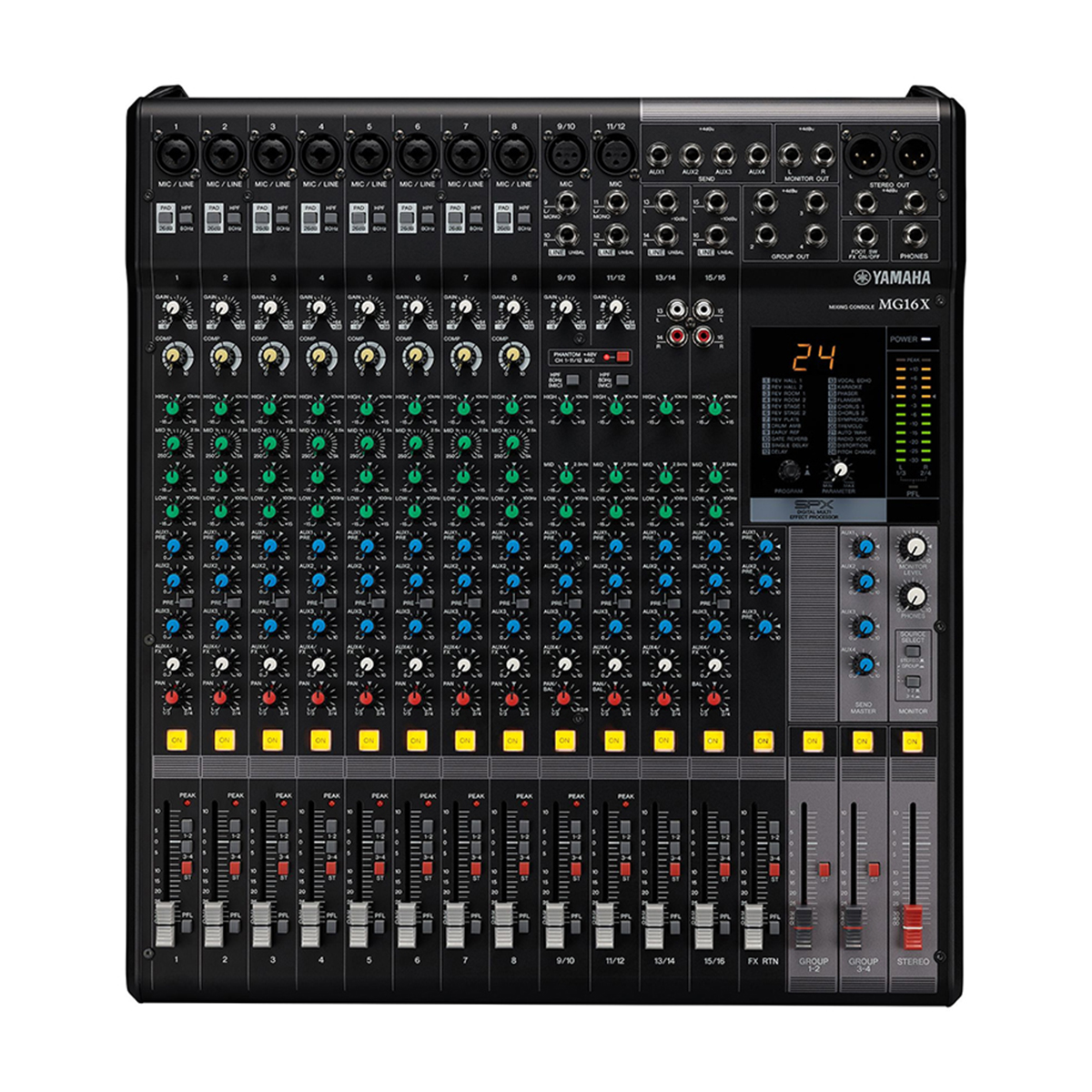 Mixer Yamaha MG16X CV