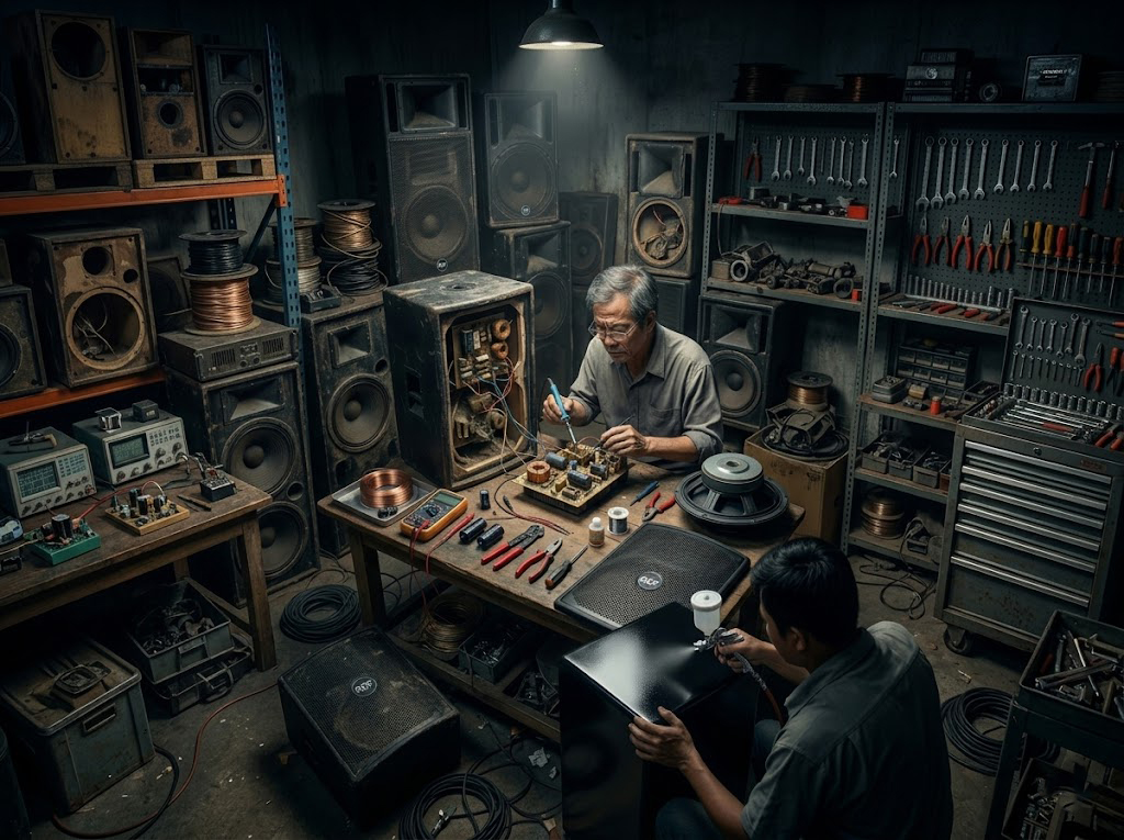 Mua loa bãi RCF rẻ một nửa: món hời hay vé vào bài học đắt tiền?