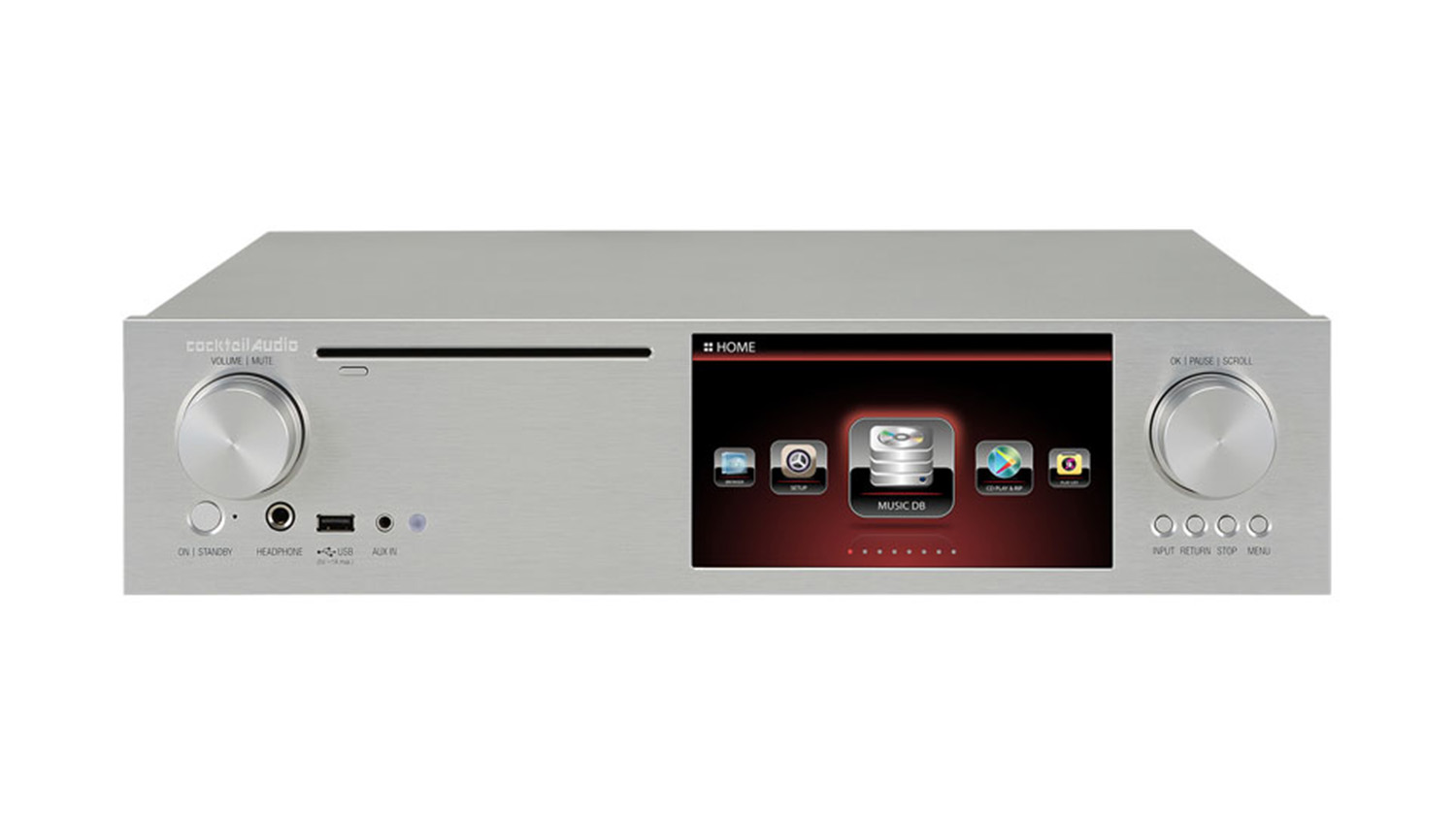 Music Server Cocktail Audio X35 màu trắng