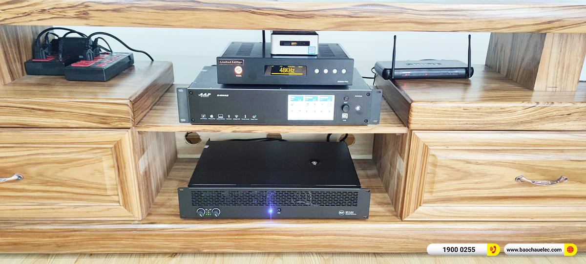 N&acirc;ng cấp d&agrave;n karaoke RCF gần 94tr cho ch&uacute; Luật ở TPHCM