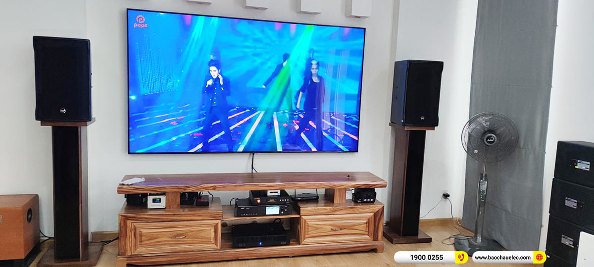 N&acirc;ng cấp d&agrave;n karaoke RCF gần 94tr cho ch&uacute; Luật ở TPHCM