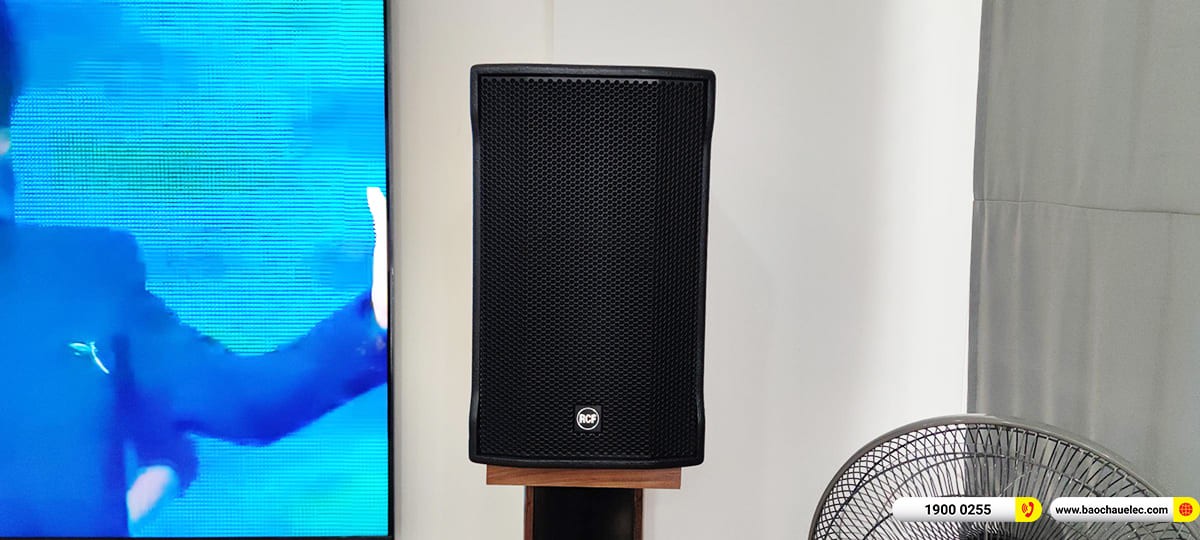 N&acirc;ng cấp d&agrave;n karaoke RCF gần 94tr cho ch&uacute; Luật ở TPHCM