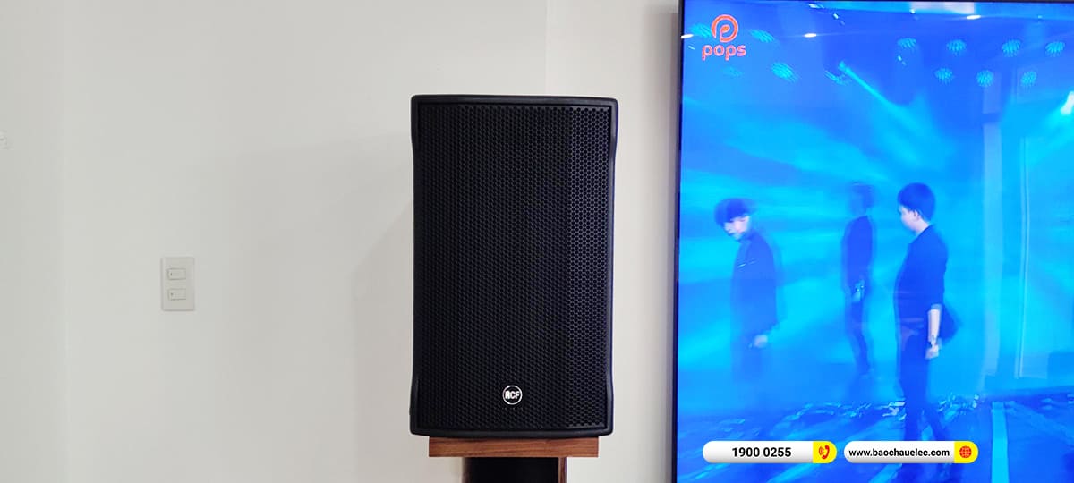 N&acirc;ng cấp d&agrave;n karaoke RCF gần 94tr cho ch&uacute; Luật ở TPHCM