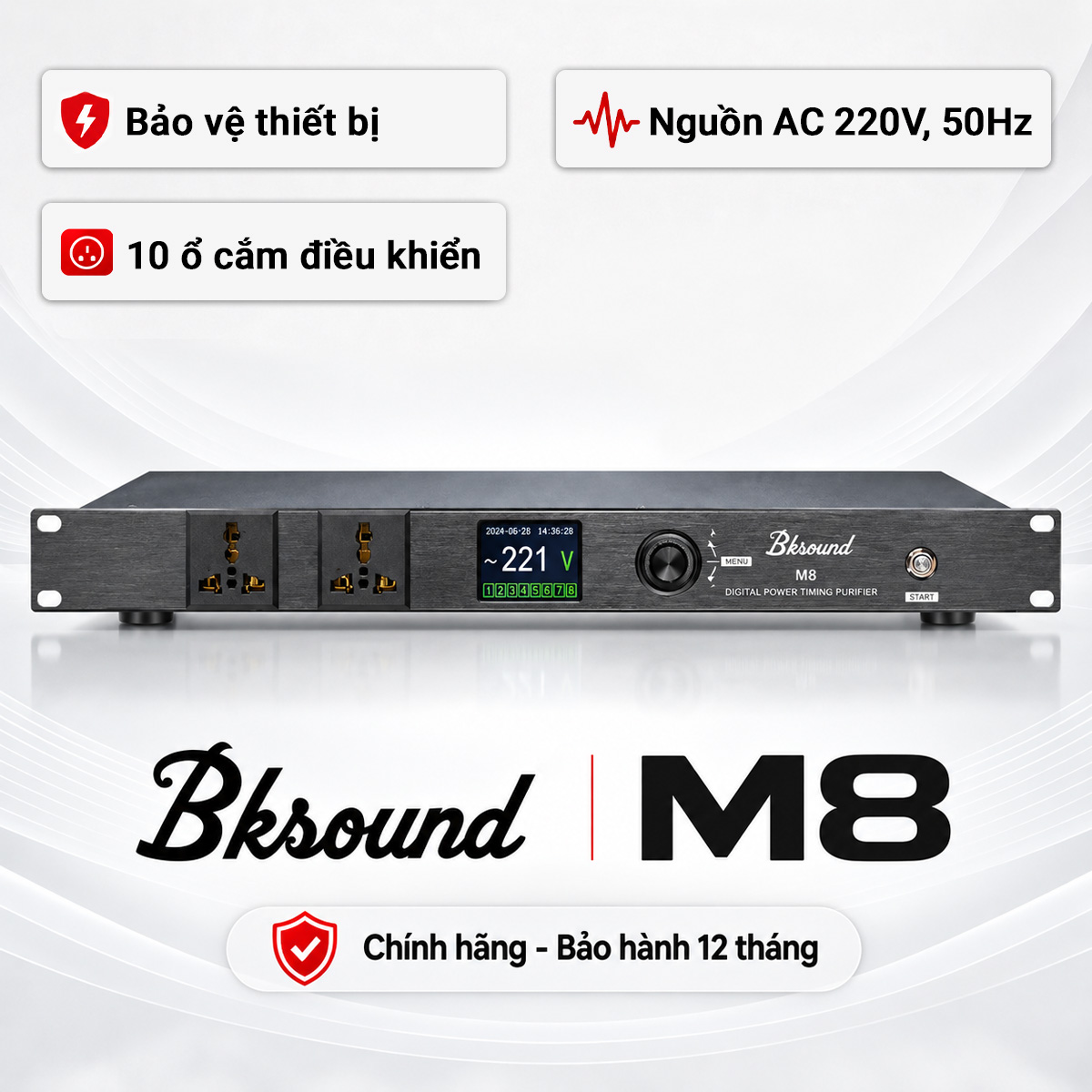 Quản lý Nguồn điện Bksound M8