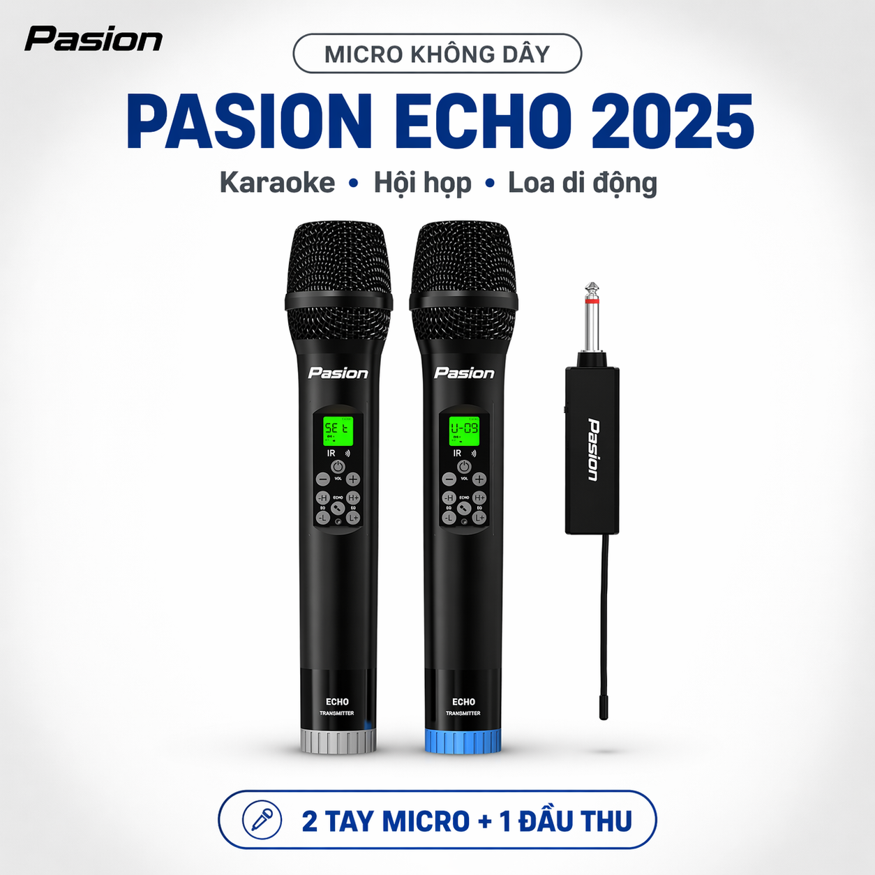 Micro Không Dây Tích Hợp DSP Paramax PASION ECHO 2025